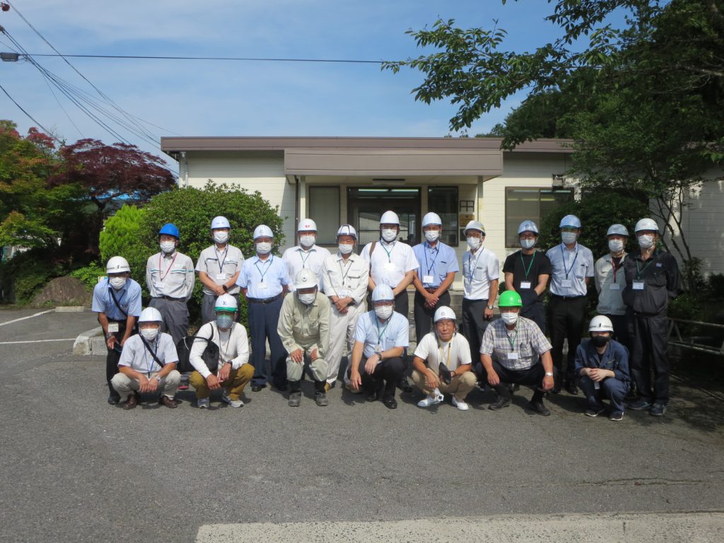 2022年7月20日　北広島商工会の会員様を招き「工場見学会」を開催
